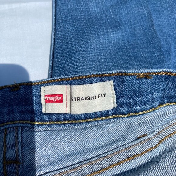 Wrangler Jeans Men's 34x34 Regular Straight Fit / Straight Leg Blue Denim 2 Pair - Picture 15 of 16